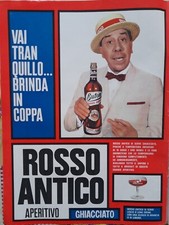 Pubblicità advertising rosso usato  Sesto Fiorentino