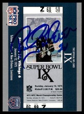 Rocky bleier signed for sale  Palm Harbor