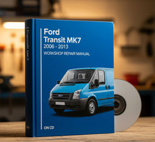 Ford Transit MK7 2006 - 2013 manual de oficina guia de reparo em CD. comprar usado  Enviando para Brazil