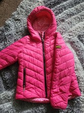 Barbour girls pink for sale  PETERLEE