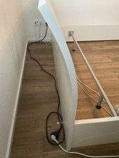 Bett massivholz weiß gebraucht kaufen  Ostfildern