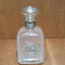 Glass whiskey bottle d'occasion  Expédié en Belgium