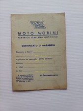 Moto morini libretto usato  Vimodrone