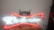 Budweiser neon beer for sale  San Jose