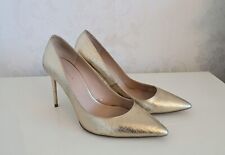 gold heels zara for sale  LOUGHBOROUGH