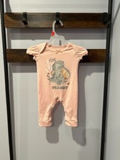 Romper Dumbo Little Peanut Disney bebê rosa babado arco peça única tamanho 6 meses comprar usado  Enviando para Brazil