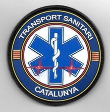 parche TRANSPORTE SANITARIO DE CATALUÑA EMS EMERGENCIAS , spain patch comprar usado  Enviando para Brazil