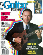 Revista de guitarrista janeiro de 1986 Robert Fripp King carmesim Steve Morse Ronnie comprar usado  Enviando para Brazil