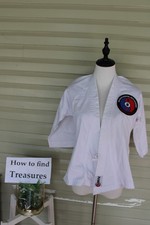 OK 24) TAMANHO 0 SMAI BRANCO COM CALÇA BORDADA E CAMISA KARATÊ INFANTIL *MARCADO comprar usado OK 24) TAMANHO 0 SMAI BRANCO COM CALÇA BORDADA E CAMISA KARATÊ INFANTIL *MARCADO comprar usado  Enviando para Brazil