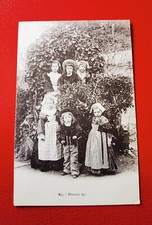 Cpa enfants breton d'occasion  Le Havre-