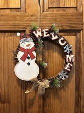 Christmas welcome wreath for sale  Chillicothe
