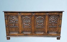 Large carved oak for sale  CONSETT