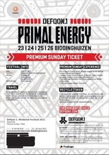 Biglietti defqon.1 premium usato  Villanova Solaro