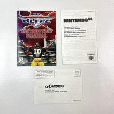 Nfl blitz instruction for sale  Bedford