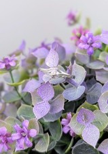 Bague platine ornée d'occasion  Les Mureaux
