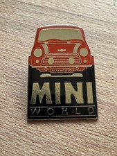 Mini pin badge for sale  LEICESTER