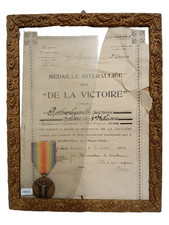 Diplôme médaille guerre d'occasion  Saint-Jean-en-Royans