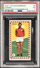 1972-73 CALHAMBEQUE COLECCOES CALHAMBEQUE #9 EUSEBIO PSA 1, usado comprar usado  Enviando para Brazil