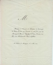 1824 faire part d'occasion  Toulouse-
