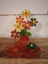 Vtg lucite flower d'occasion  Expédié en Belgium