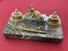 Bronze nib inkwell d'occasion  Expédié en Belgium