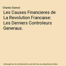 Les causes financieres gebraucht kaufen  Trebbin