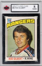 ROD GILBERT 1976-77 O-PEE-CHEE NY RANGERS KSA 8 comprar usado  Enviando para Brazil