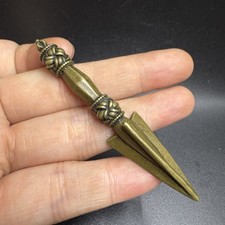 Tibetan brass phurba d'occasion  Expédié en Belgium