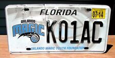 Placa de licença Florida ORLANDO MAGIC NBA BASKETBALL # K01AC comprar usado  Enviando para Brazil