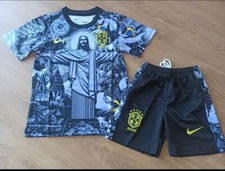 Conjunto Criança Futebol Brasil comprar usado  Enviando para Brazil