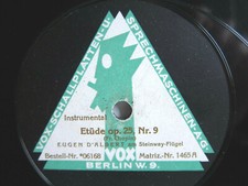 78rpm eugen albert d'occasion  Expédié en Belgium