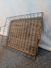 Vintage wicker basket for sale  STOKE-ON-TRENT