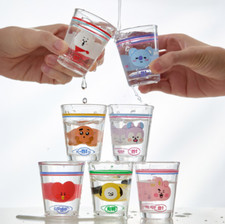 COPO DE VIDRO SOJU OFICIAL BTS BT21 + rastreamento + brindes comprar usado  Enviando para Brazil