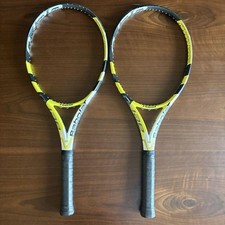 Raquete de tênis Babolat Aero Pro Drive conjunto de 2 alças amarelas tamanho 2, usada comprar usado  Enviando para Brazil