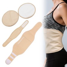 4X Kit Pacote de Óleo de Rícino Envoltório de Compressão Reutilizável para Pescoço Barriga Peito comprar usado  Enviando para Brazil