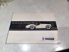 1960 triumph showroom for sale  Belvidere