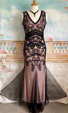 Flapper dress black for sale  BRISTOL