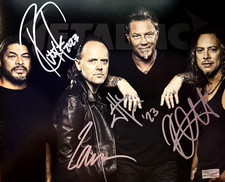 Metallica signed band for sale  New York