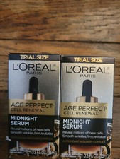 Usado, LOTE DE 2 L'oreal Age Perfect Cell Renewal Midnight Serum 0,5 fl. oz TAMANHO EXPERIMENTAL comprar usado  Enviando para Brazil