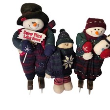 Family set snowmen for sale  Wethersfield