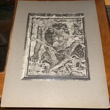 Vintage lion killing for sale  Vernon Rockville