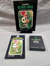 Usado, Blackjack Atari 2600 Sears Telegames videogame completo em caixa Gatefold Manuel comprar usado  Enviando para Brazil