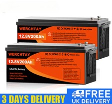 12v 200ah lithium for sale  UK