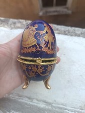 Oeuf porcelaine bleue d'occasion  Manosque