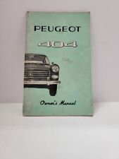 Vintage peugeot 404 for sale  Milton