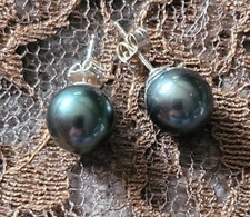 Boucles oreilles perles d'occasion  Paris XIX