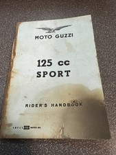Moto guzzi manual d'occasion  Expédié en Belgium