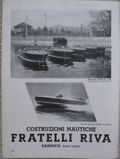 Fratelli riva motoscafi usato  Torino