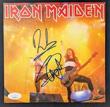 Iron Maiden 45 Capa Running Free Steven Harris Dave Murray JSA Assinada comprar usado  Enviando para Brazil
