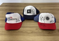 Lote de 3 chapéus vintage RIP CURL SAN Clemente autografados Mick Fanning e outros comprar usado  Enviando para Brazil